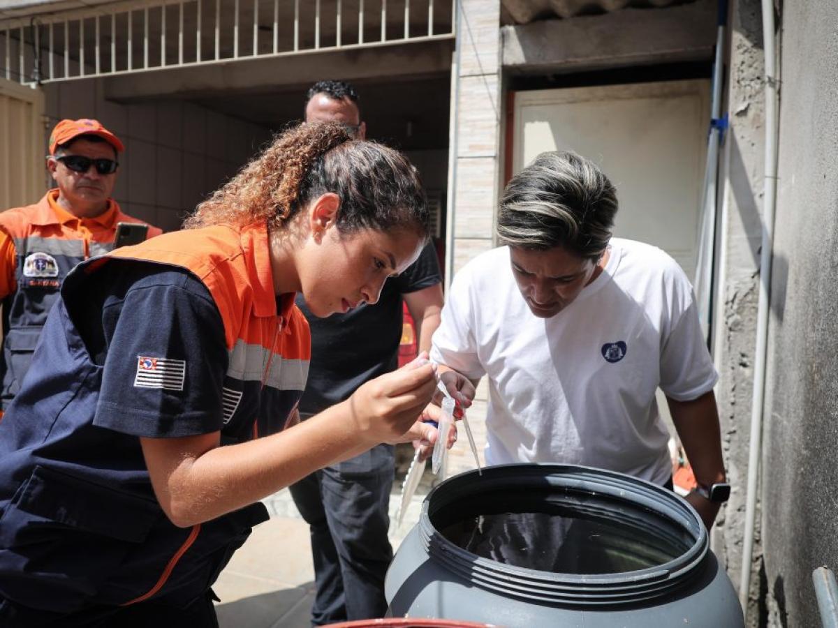 Defesa Civil estadual e de Osasco (SP) realizaram juntas ações contra a proliferação do mosquito transmissor da dengue na região central