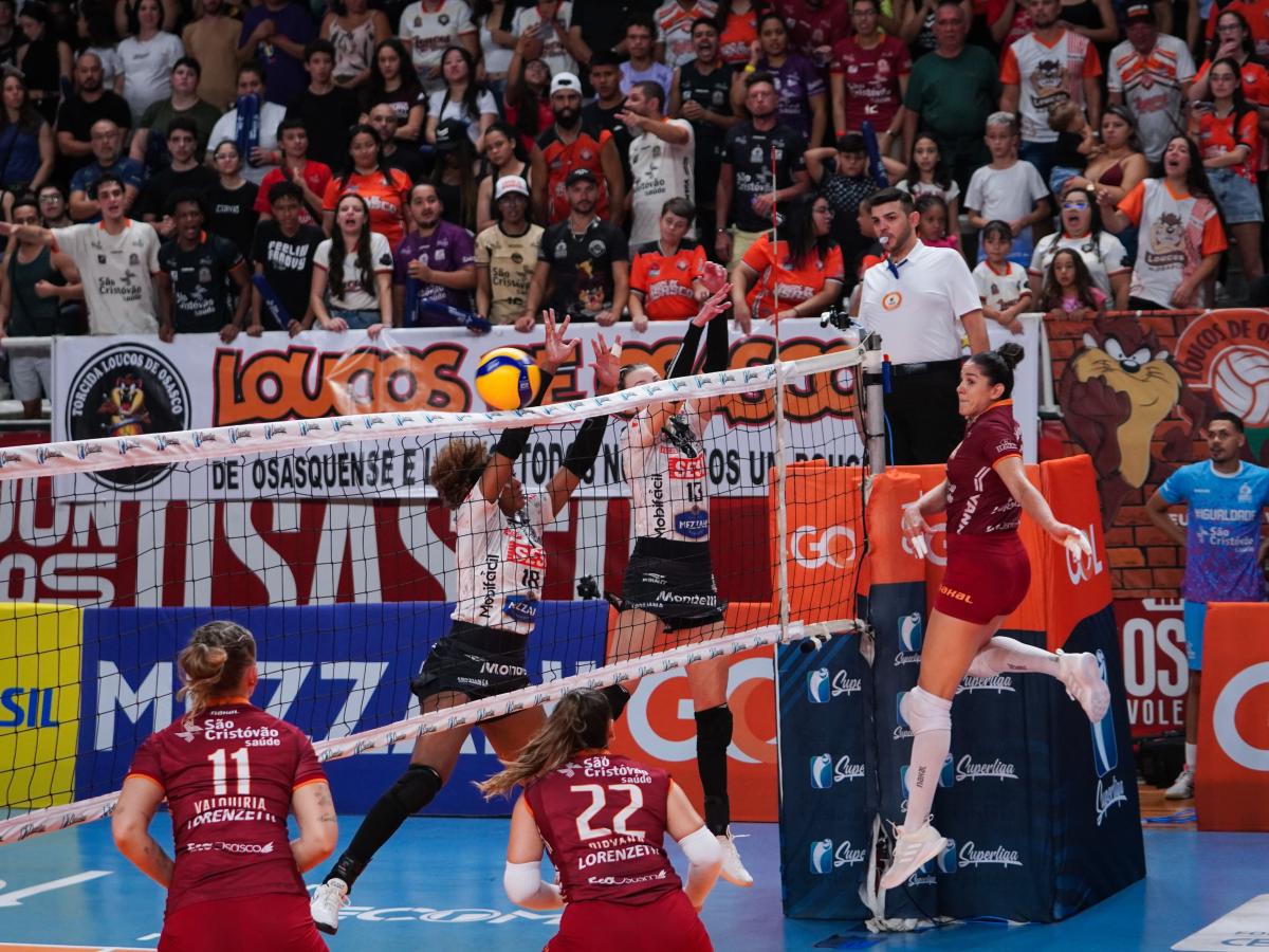 Osasco bate líder Sesi-Bauru e sobe na tabela de classificação da Superliga de Vôlei Feminino