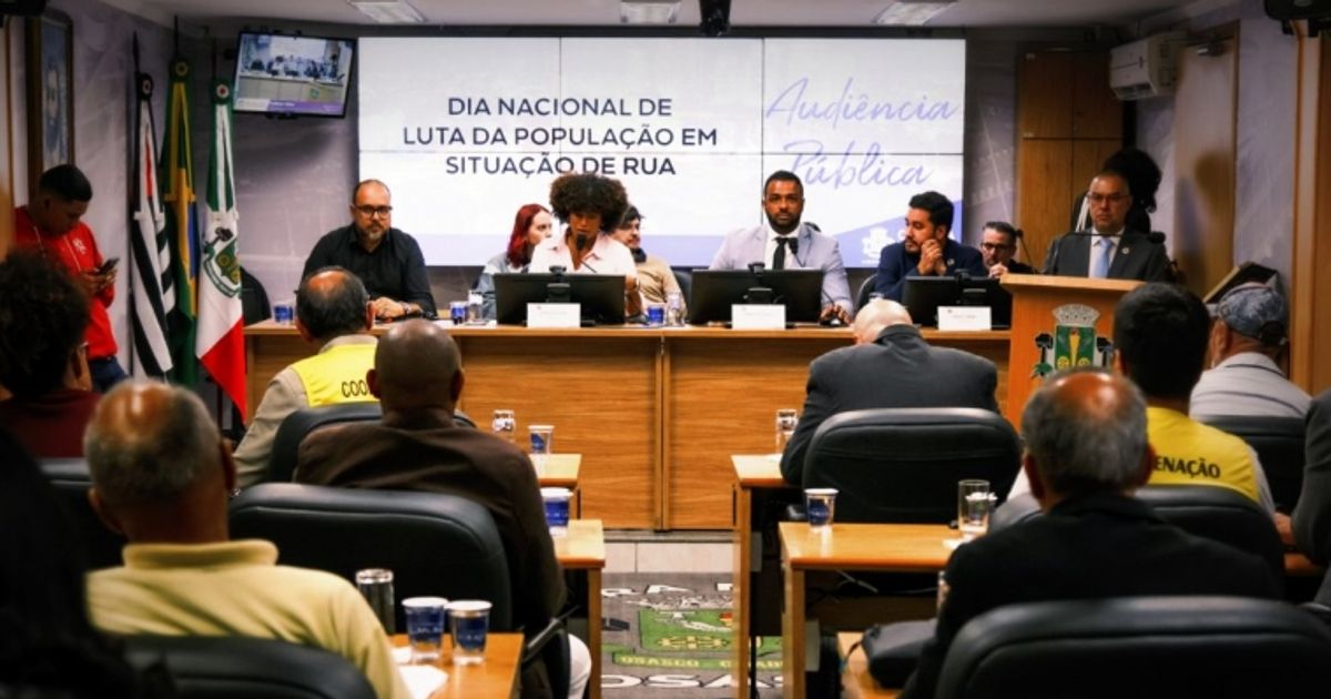 Câmara de Osasco (SP) debate situação de moradores de rua na cidade